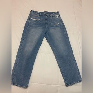 American Eagle mom straight jeans